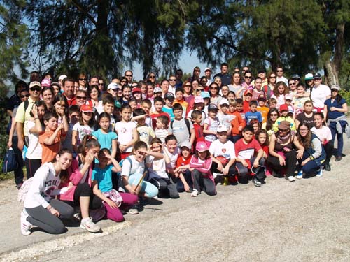 EL AMPA DEL COLEGIO AGUSTÍN RODRÍGUEZ PARTICIPA EN LA ACTIVIDAD “POR UN MILLÓN DE PASOS” 1