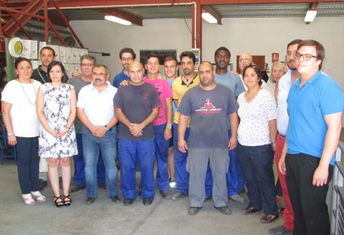 20 alumnos finalizan el taller de soldadura impartido por AVAS 1