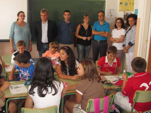 APERTURA DEL CURSO ESCOLAR 2013/2014 EN EL COLEGIO JOSÉ MARÍA PEMÁN 1