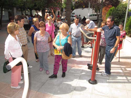 La inauguración de un parque saludable inicia la Semana de los Mayores 1