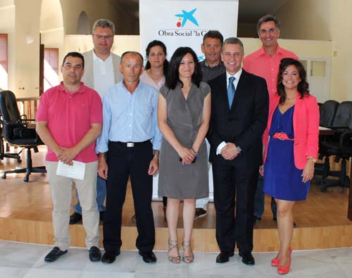 LA ESCUELA PROVINCIAL DE ATLETISMO MIGUEL RÍOS RECIBE 5.000 EUROS DE LA OBRA SOCIAL “LA CAIXA” 1
