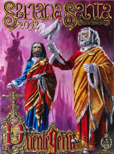 GUÍA DE ACTOS, HORARIOS E ITINERARIOS DE LA SEMANA SANTA 2012 1