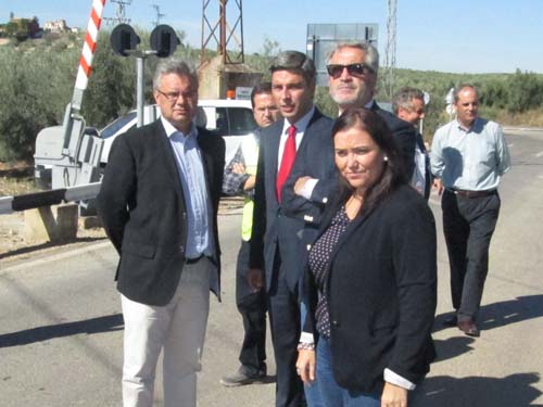 Comienzan las obras de reparación del firme de la carretera de Jauja 1