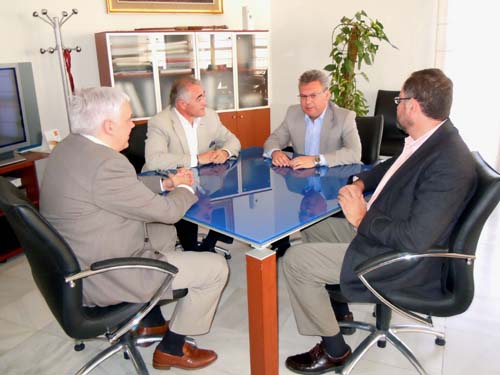DIRECTIVOS DE PANRICO MANTIENEN UNA REUNIÓN CON EL ALCALDE 1