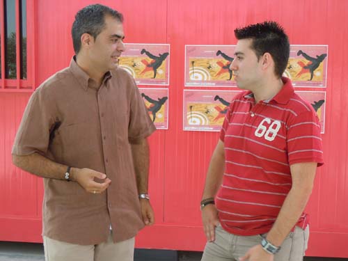 EL CONCEJAL DE JUVENTUD Y EL DIRECTOR PROVINCIAL DEL IAJ CONOCEN EL ESPACIO DE CREACIÓN JOVEN “LA LONJA” 1