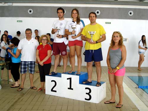 Más de un centenar de nadadores participan en el V Campeonato de Primavera de Natación 1