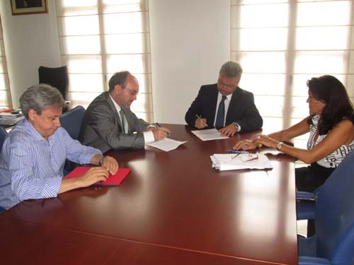 EL AYUNTAMIENTO PRORROGA EL CONVENIO CON AQUALIA PARA LA CONSTRUCCIÓN DE UN NUEVO DEPÓSITO DE AGUA 1