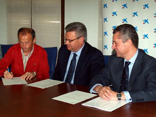 ACUERDO DE COLABORACIÓN ENTRE LA OBRA SOCIAL DE “LA CAIXA” Y LA ESCUELA PROVINCIAL DE ATLETISMO “MIGUEL RÍOS” 1