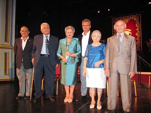 Elena Pradas y Francisco Guerrero homenajeados en la Semana de los Mayores 1