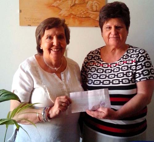 Entrega de la recaudación de la Carrera de la Mujer a la Asociación María Górriz 1