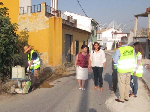 Se inicia la reposición de la red de abastecimiento en la aldea de El Palomar 1
