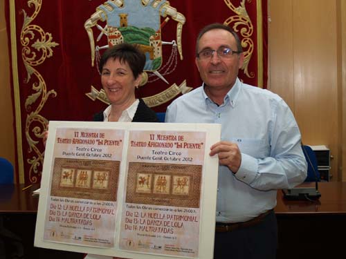 PRESENTACIÓN DEL CARTEL ANUNCIADOR DE LA VI MUESTRA DE TEATRO AFICIONADO “LA PUENTE” 1