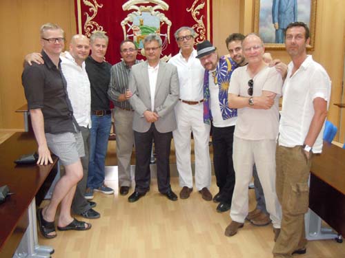 RECEPCIÓN OFICIAL A LOS COMPOSITORES QUE PARTICIPAN EN EL FESTIVAL DE MÚSICA DE CINE 1