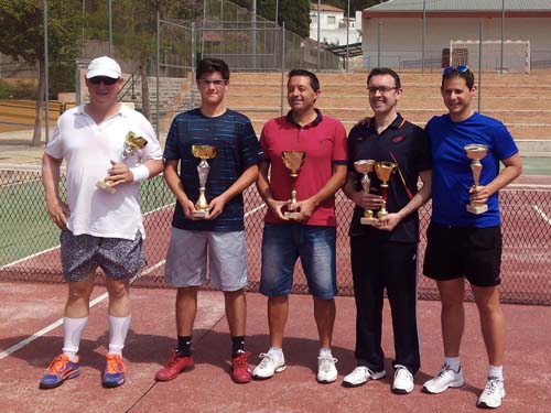 Final del segundo Torneo de Tenis 1