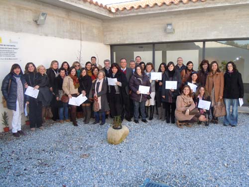 EL ALCALDE Y EL DELEGADO DE EMPLEO CLAUSURAN EL TALLER “LA ALIANZA” 1