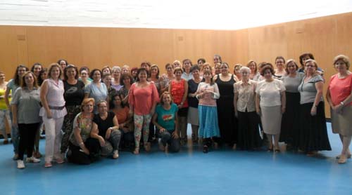 Comienza el taller de sevillanas "Ponte flamenca 2014" 1