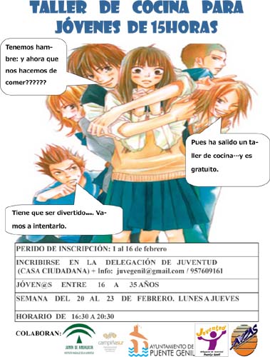 TALLER “COCINA PARA JÓVENES” 1