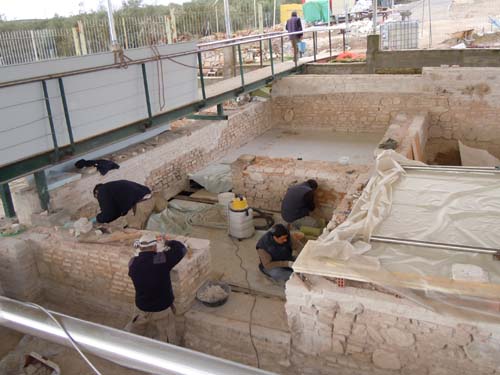 CONCLUIDO EL PROYECTO DE RESTAURACIÓN DEL CONJUNTO ARQUEOLÓGICO DE FUENTE ÁLAMO 1