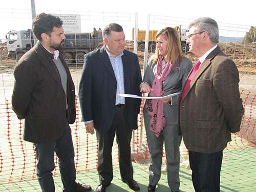 La consejera de Medio Ambiente visita las obras del sellado del vertedero de La Pitilla 1