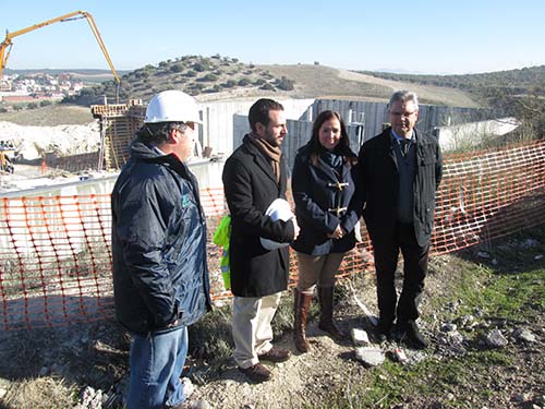 Las obras del nuevo depósito de agua se encuentran al 50 por ciento de su ejecución 1