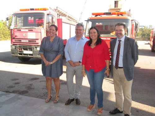 La  Diputación mejorará y ampliará el parque de bomberos de Puente Genil 1