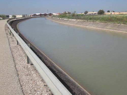 La zona regable del Canal Genil-Cabra, inscrita en el Registro de Aguas de la CHG 1