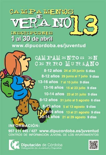 CAMPAMENTOS DE VERANO 2013 DE LA DIPUTACIÓN DE CÓRDOBA 1