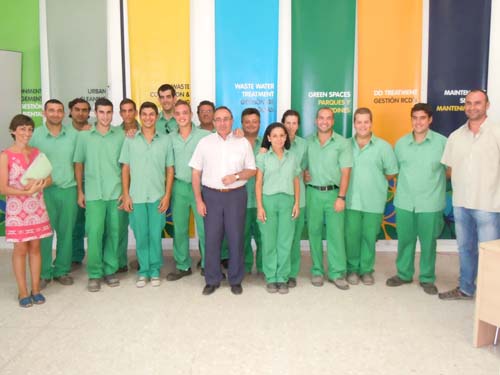 EGEMASA CLAUSURA EL CURSO DE JARDINERÍA 1