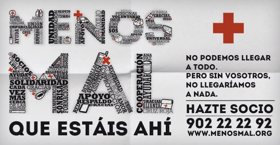 CRUZ ROJA LANZA UNA CAMPAÑA PARA AGRADECER A SOCIOS, COLABORADORES Y VOLUNTARIOS SU APOYO 1