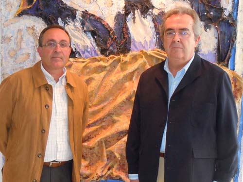 APERTURA DE LA EXPOSICIÓN DE PINTURAS DE FRANCISCO SERRANO 1