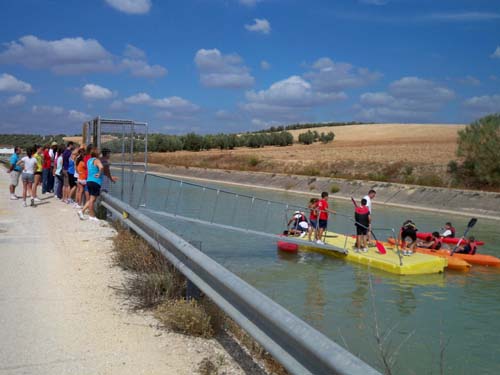 ACTIVIDADES DE PIRAGÜISMO EN EL CANAL DE RIEGOS GENIL-CABRA 1