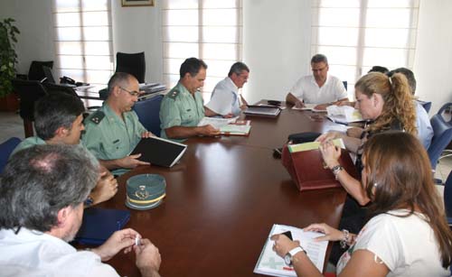 LA JUNTA LOCAL ABORDA EL DISPOSITIVO DE SEGURIDAD PARA LA FERIA REAL 1