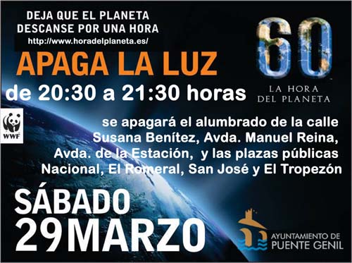 EL AYUNTAMIENTO SE SUMA A LA INICIATIVA “LA HORA DEL PLANETA” 1