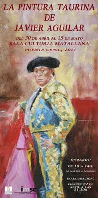 EXPOSICIÓN "PINTURA TAURINA", DE JAVIER AGUILAR CEJAS 1