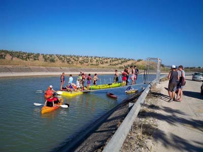JORNADAS DE PIRAGÜISMO EN EL CANAL DE RIEGOS GENIL-CABRA 1
