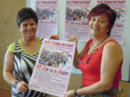 PRESENTACIÓN DEL CARTEL Y ACTIVIDADES DEL DÍA DE LA MUJER EN LA FERIA 1