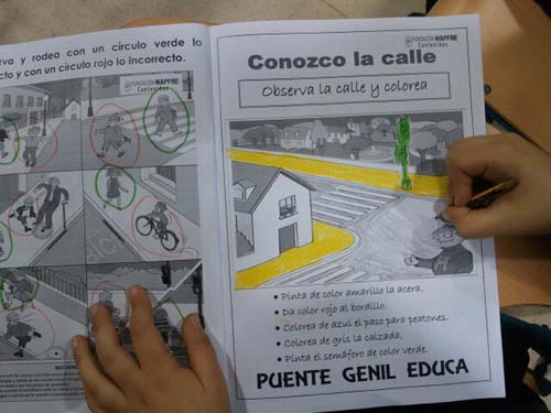 EDUCACIÓN VIAL EN LOS COLEGIOS ALEMÁN, MAESTRO ENRIQUE ASENSI Y CASTILLO ANZUR 1