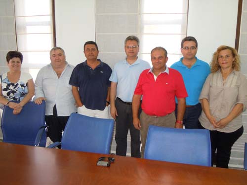 ESTEBAN MORALES SE REÚNE CON LOS ALCALDES PEDÁNEOS 1