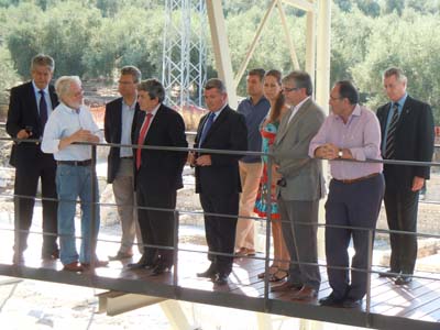 EL DELEGADO DEL GOBIERNO EN ANDALUCÍA VISITA LA VILLA ROMANA DE FUENTE ÁLAMO 1