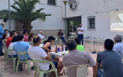 Charla sobre la prevención de incendios en la aldea de Cordobilla