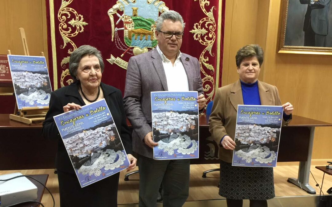 Cartel del encuentro de bolillo