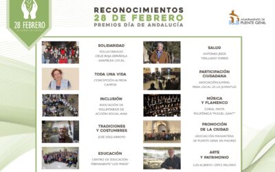 Reconocimientos 28 de Febrero. Premios Día de Andalucía.