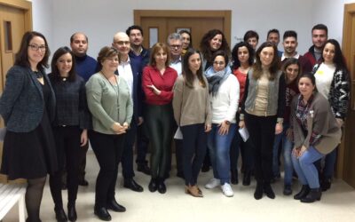 Sodepo acoge un encuentro de las Lanzaderas de Empleo de Puente Genil, Lucena y Mairena del Ajarafe