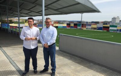 Finaliza la remodelación del campo de fútbol con una inversión municipal de 400.000 euros