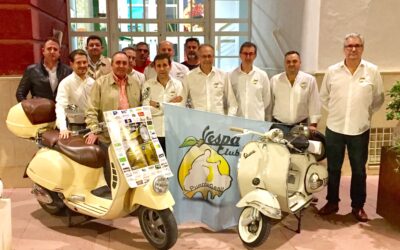 Más de 200 inscritos en la concentración del Vespa Club