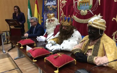 Recepción en el Ayuntamiento a SSMM los Reyes Magos