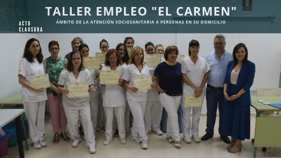 Clausura taller de empleo El Carmen