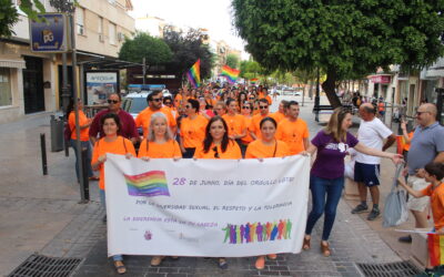 Marcha a favor de los derechos LGTBI y contra la homofobia
