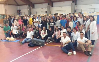 El alumnado de Secundaria participa en la jornada de reanimación cardiopulmonar