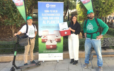 Una campaña conciencia sobre el reciclaje de residuos de aparatos eléctricos y electrodomésticos